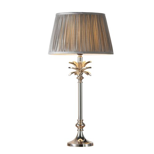 Table Lamp Polished Nickel &...