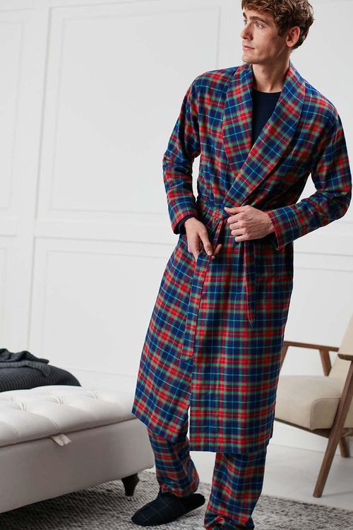 'Cairngrom' Tartan Brushed...