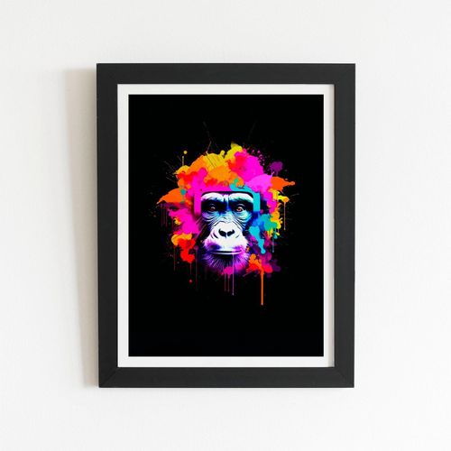 Multi Coloured Monkey Face...