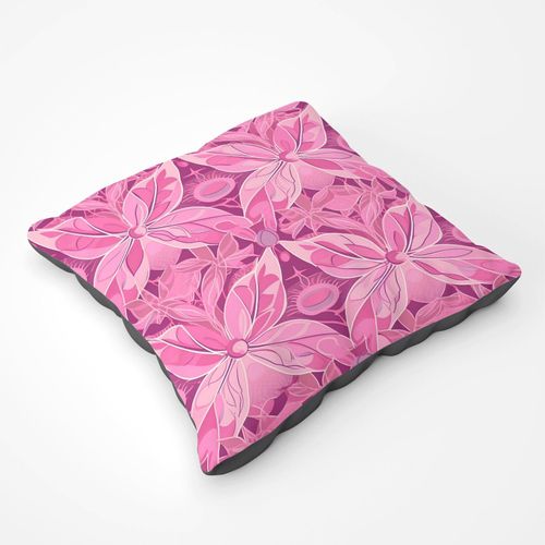 Pink Abstract Floral Design...