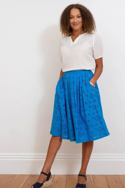 Chedington Broderie Skirt