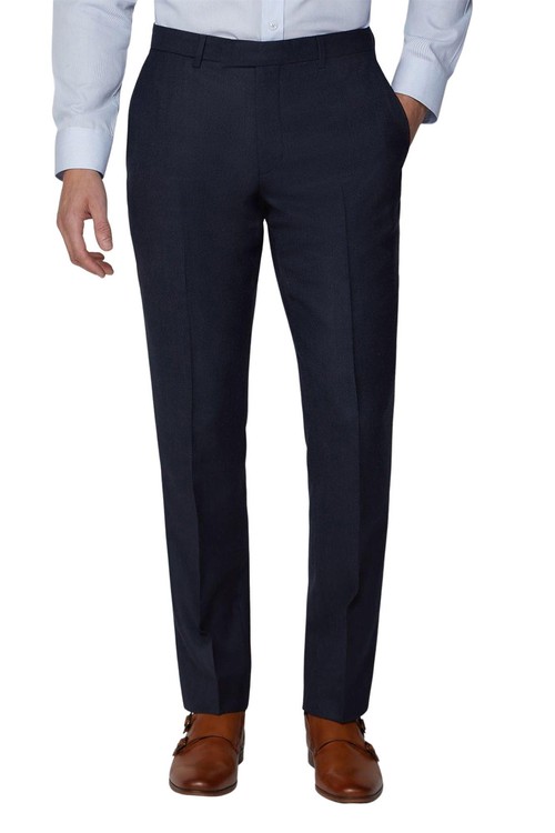 Textured Tailored Fit Trouser