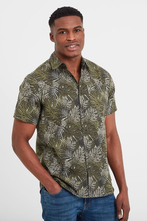 'Arnie' Palm Print Shirt