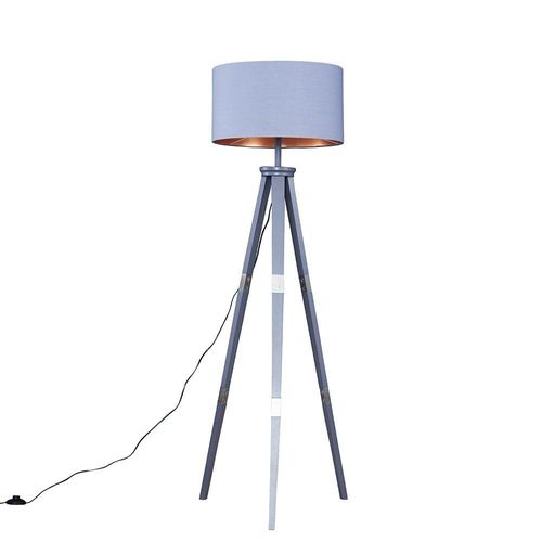 Willow Grey Floor Lamp