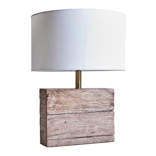 Fable Rustic Wood Table Lamp