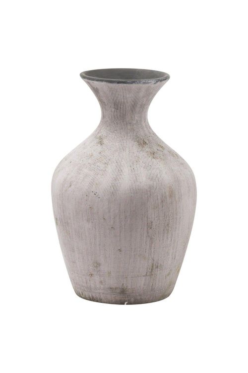 Bloomville Ellipse Stone Vase