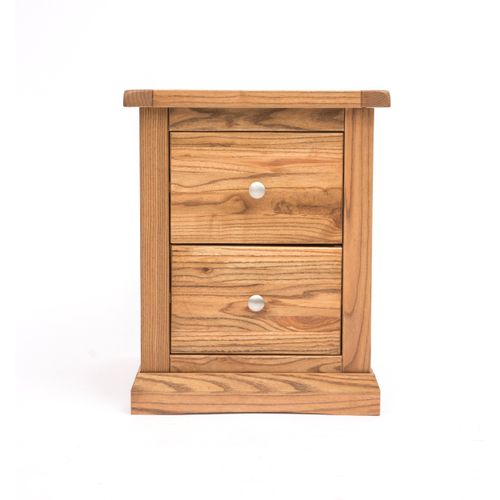 Salerno 2 Drawer Bedside Table