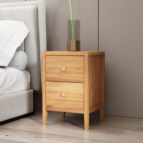 Vito 2 Drawer Bedside Table