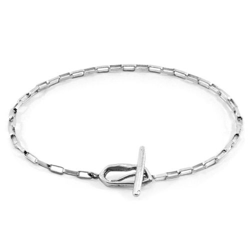 Alex Twist Silver Chain T-Bar...