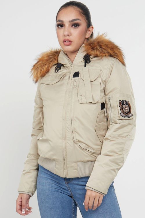 Womens Bomber Para Jacket...