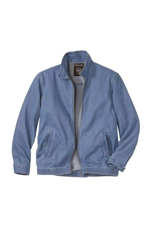 Zip Lightweight Denim Jacket