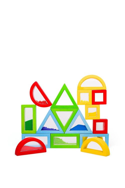 Rainbow Sensory Shapes Toy