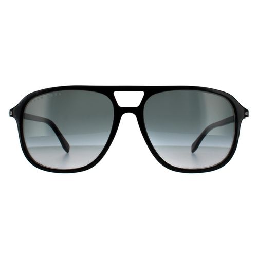 Aviator Shiny Black Grey...