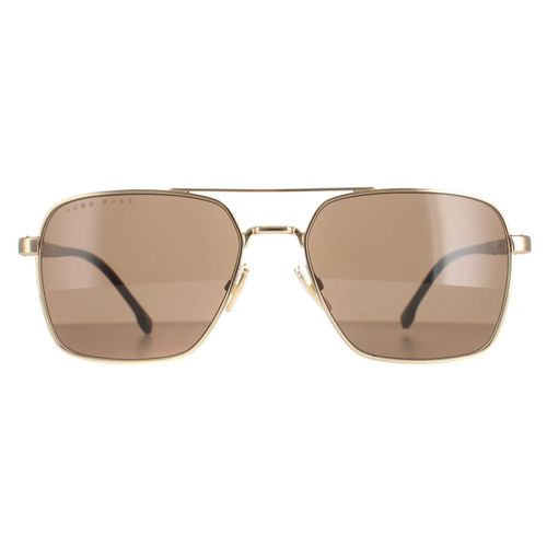 Aviator Rose Gold Brown...