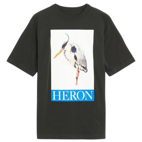 Boxed Painted Heron Bird Logo...