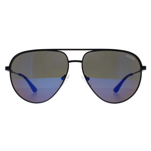 Aviator Black Blue Mirrored...