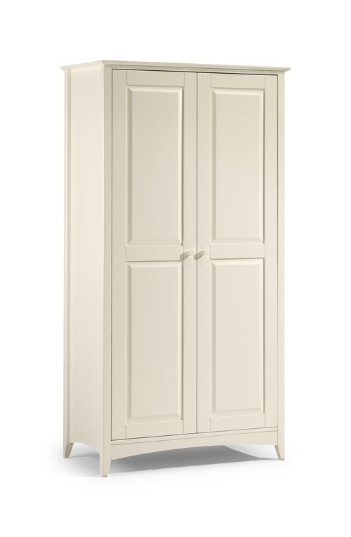 Stone White 2 Door Wardrobe