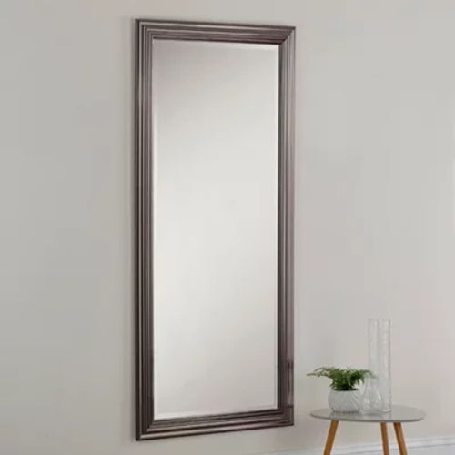 Yearn Dark Chrome Wall Mirror...