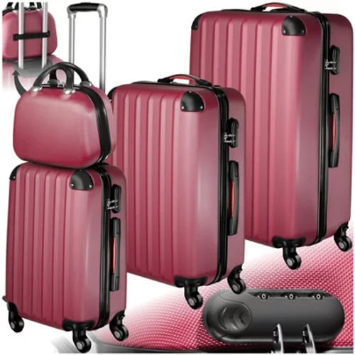 Tectake Suitcase Set Pucci -...