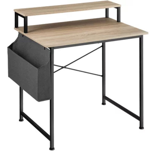 Tectake Desk With Shelf And...