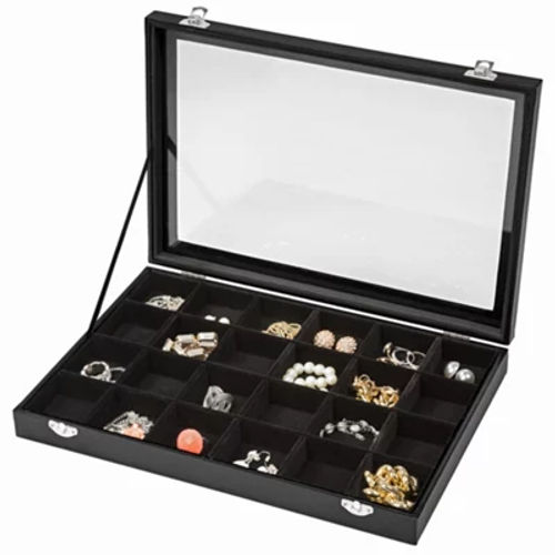 Tectake Jewellery Box With 24...