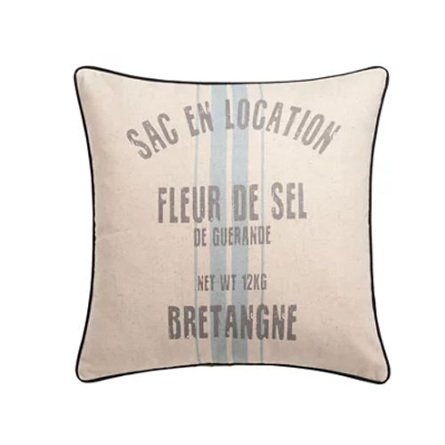 Fleur De Sel Natural Cushion