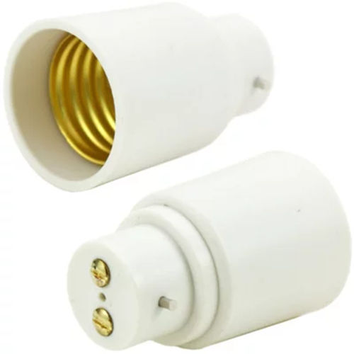 Qty 5 Light Bulb Adapter B22...