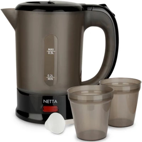 Netta 0.5L Travel Kettle With...