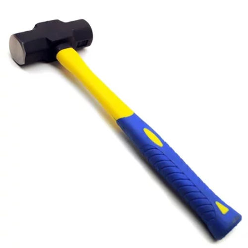 AB Tools 3Lb Lump Hammer / Mini Sledge Hammer Mallet Fiberglass Handle ...
