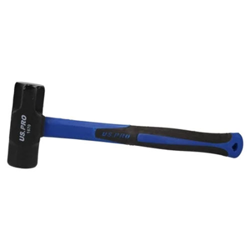 AB Tools 3Lb Lump Hammer / Mini Sledge Hammer Mallet Fiberglass Handle ...