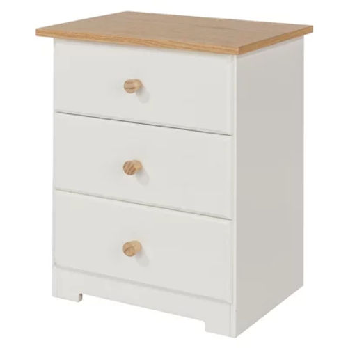 Colonade 3 Drawer Bedside...