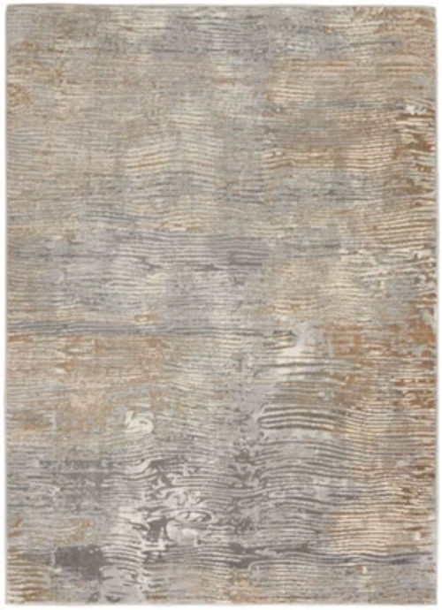 Grey Beige Rug, 8mm Thickness...