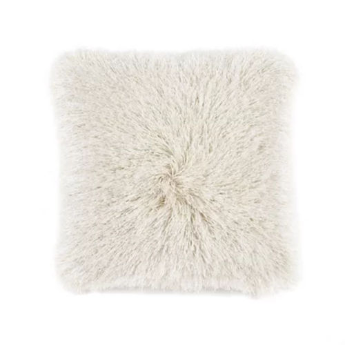 Ivory Shaggy Rug, Anti-Shed...