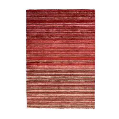 Beddingmill Stripes Red Wool...