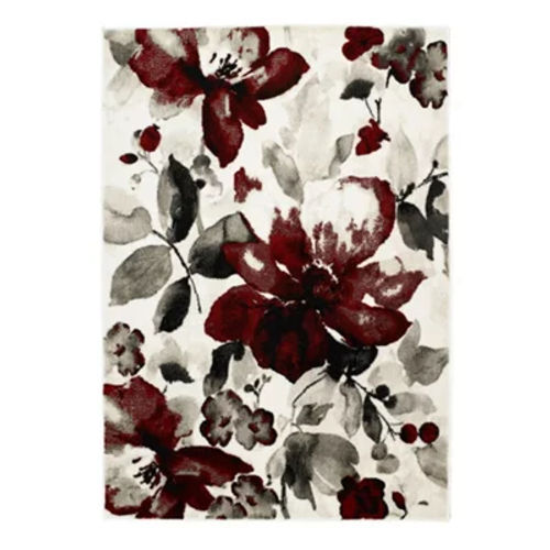 Beddingmill Floral Red Rug,...