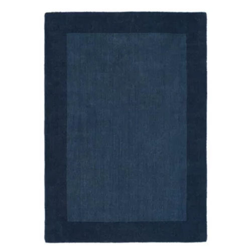 Beddingmill Navy Wool Rug,...