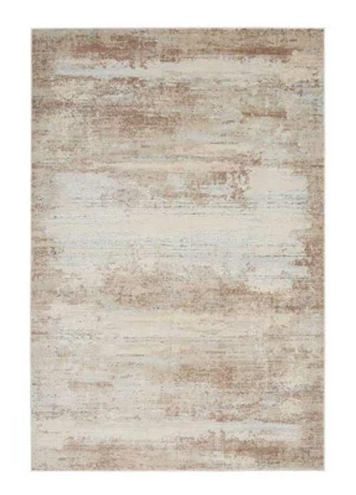 Beige Rug, 10mm Thick Modern...