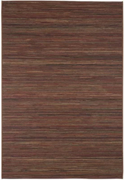 Red Striped Outdoor Rug,...