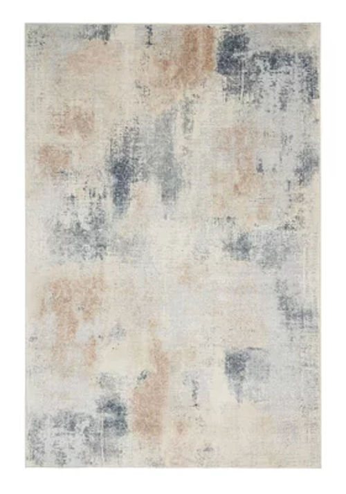 Beige Grey Rug, 10mm Thick...