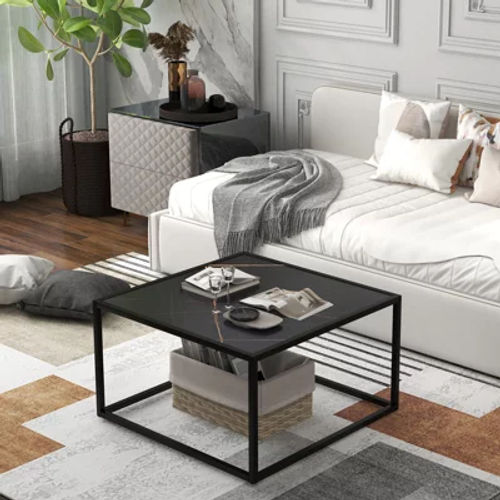 Costway Square Coffee Table...