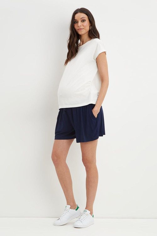 Womens Maternity Navy Shorts...