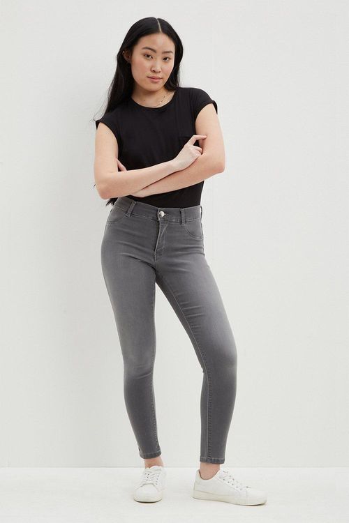 Womens Petite Grey Frankie...