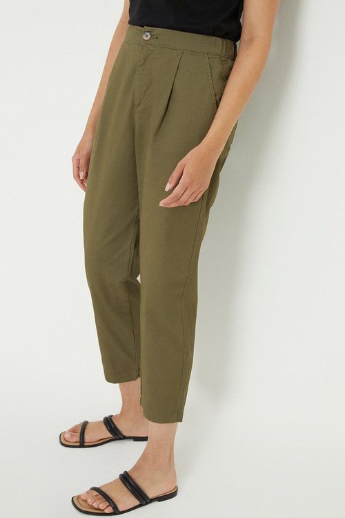 Womens Elastic Back Chino...