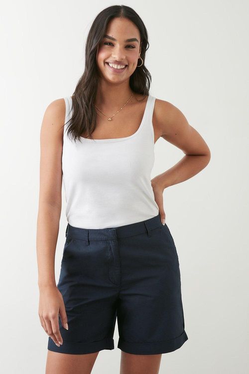 Womens Poplin Shorts