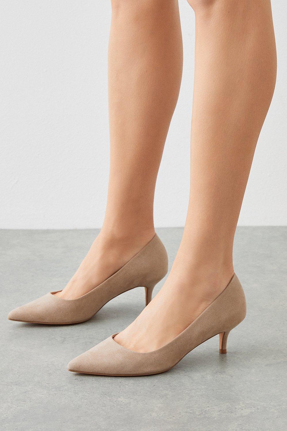 Head Over Heels By Dune White Alexxa High Heel Shoes White