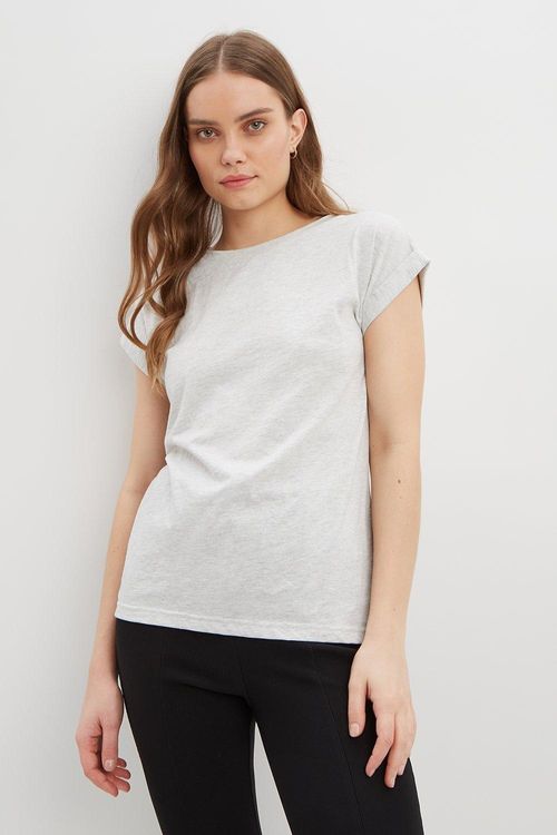 Womens Cotton Crew Neck...