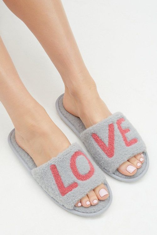 Womens Happy Mule Slippers...