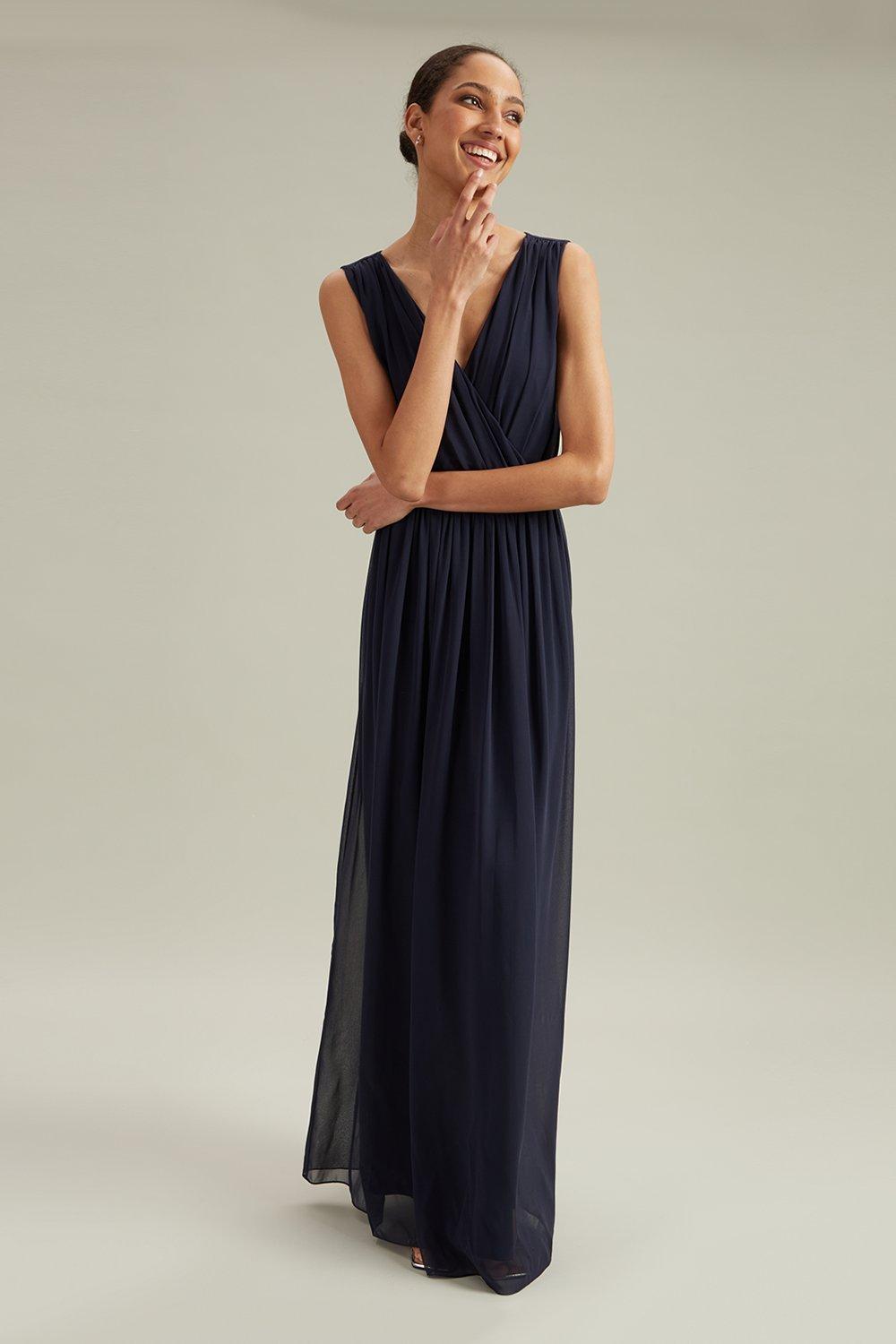 Showcase blush natalie maxi dress best sale