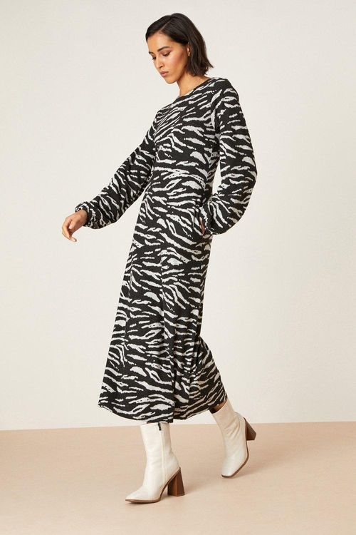 Womens Tall Zebra Printed...