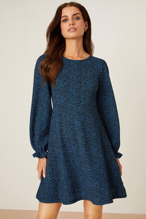 Womens Petite Blue Spot...